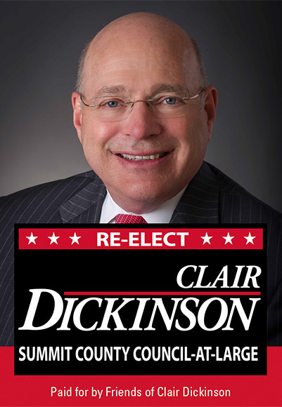 Re-Elect Clair Dickinson