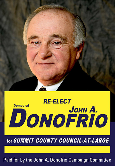 Re-Elect Democrat John A. Donofrio